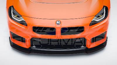 BMW M2 G87 CARBON FIBRE CLASS 3 FRONT SPLITTER BY ALPHA-N